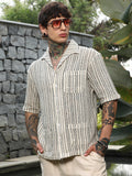 Striped Crochet Shirt
