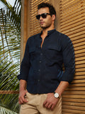 Mandarin Utility Shirt