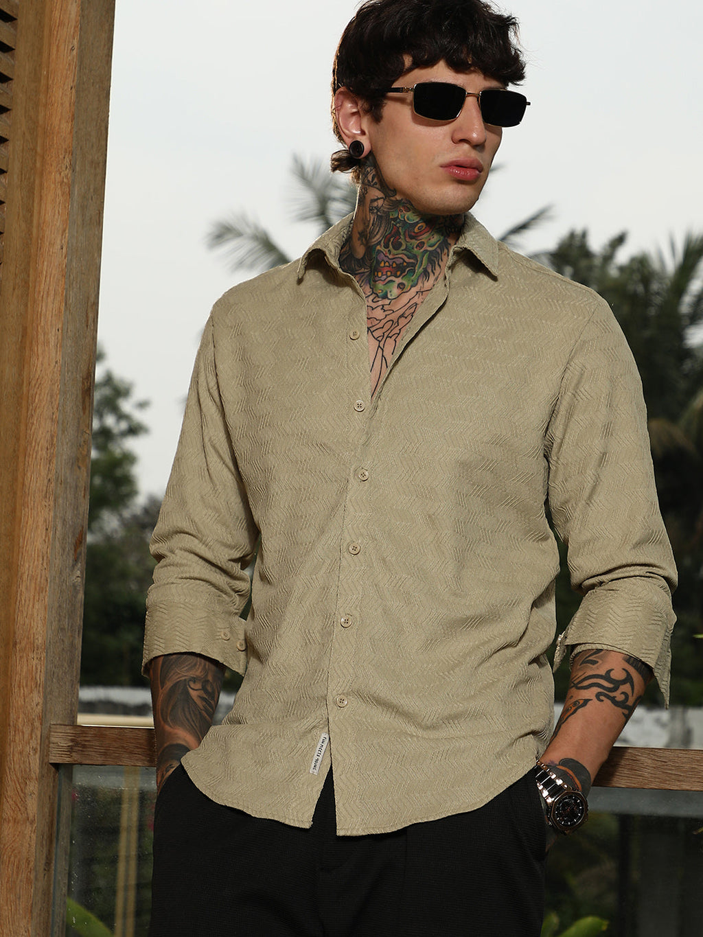 Chevron-Tactile Shirt