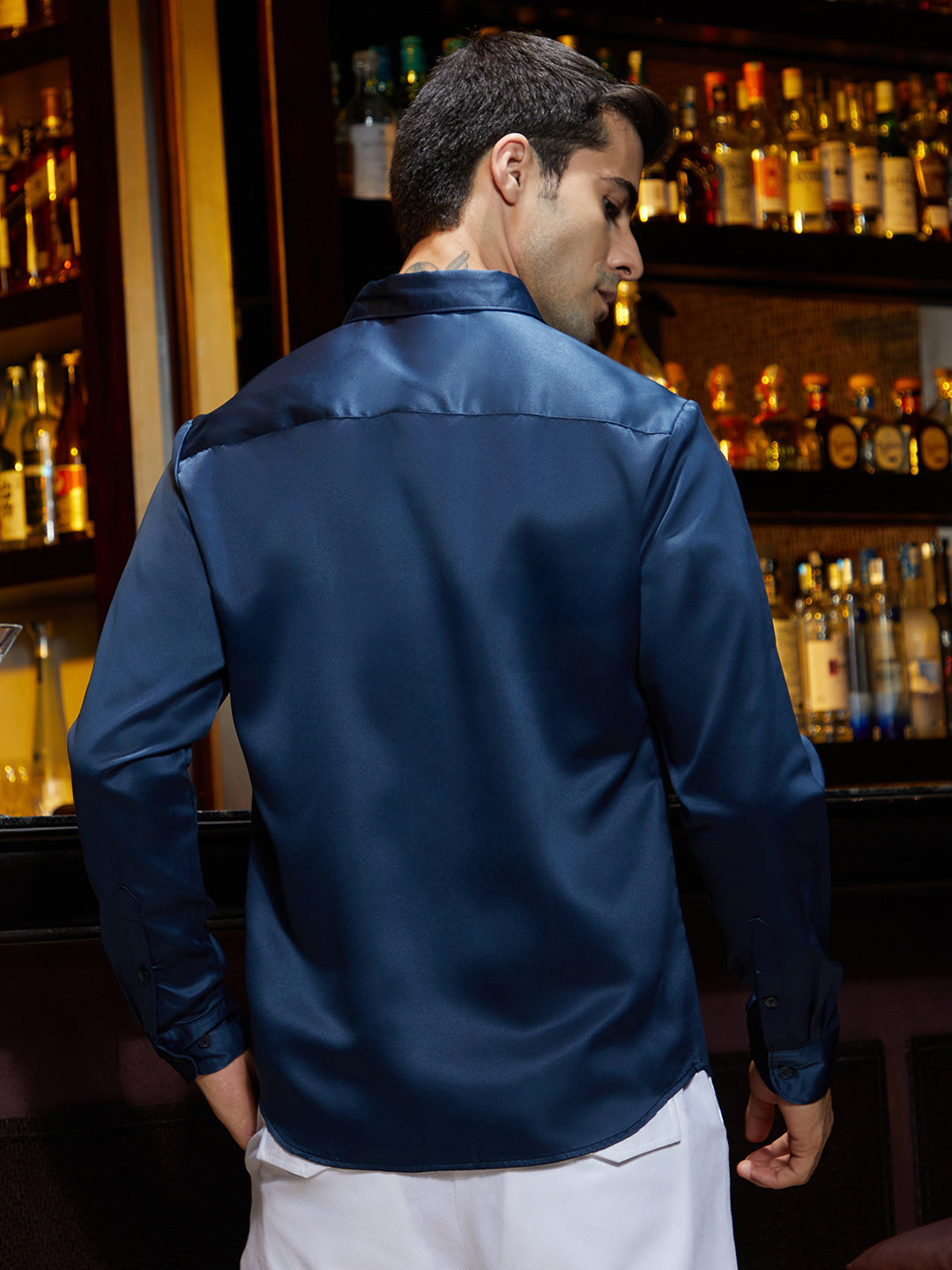 Satin Solid Shirt