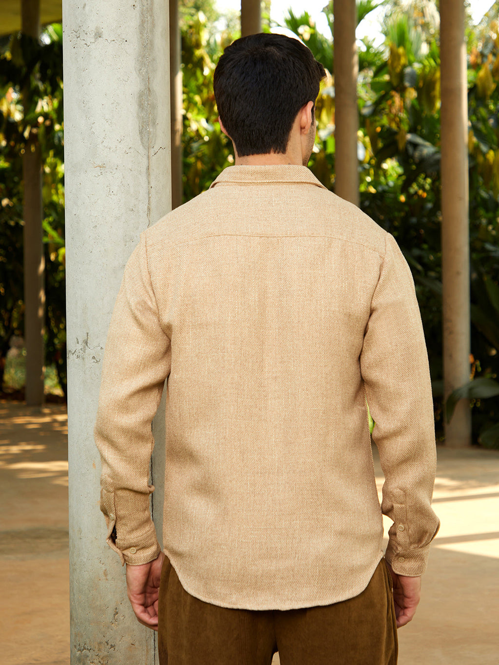 Solid Woven Shirt