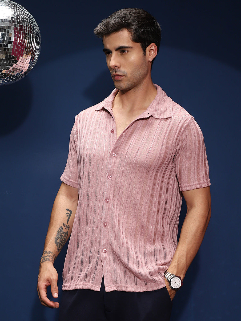 Ridge Knit Shirt