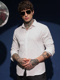 Embossed Geometric Shirt