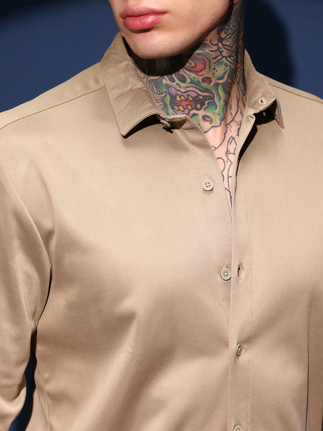 Solid Relaxed Shirt
