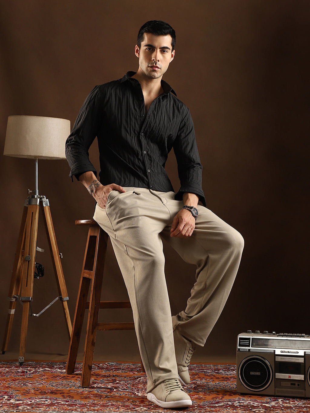 Quilt-Tactile Shirt