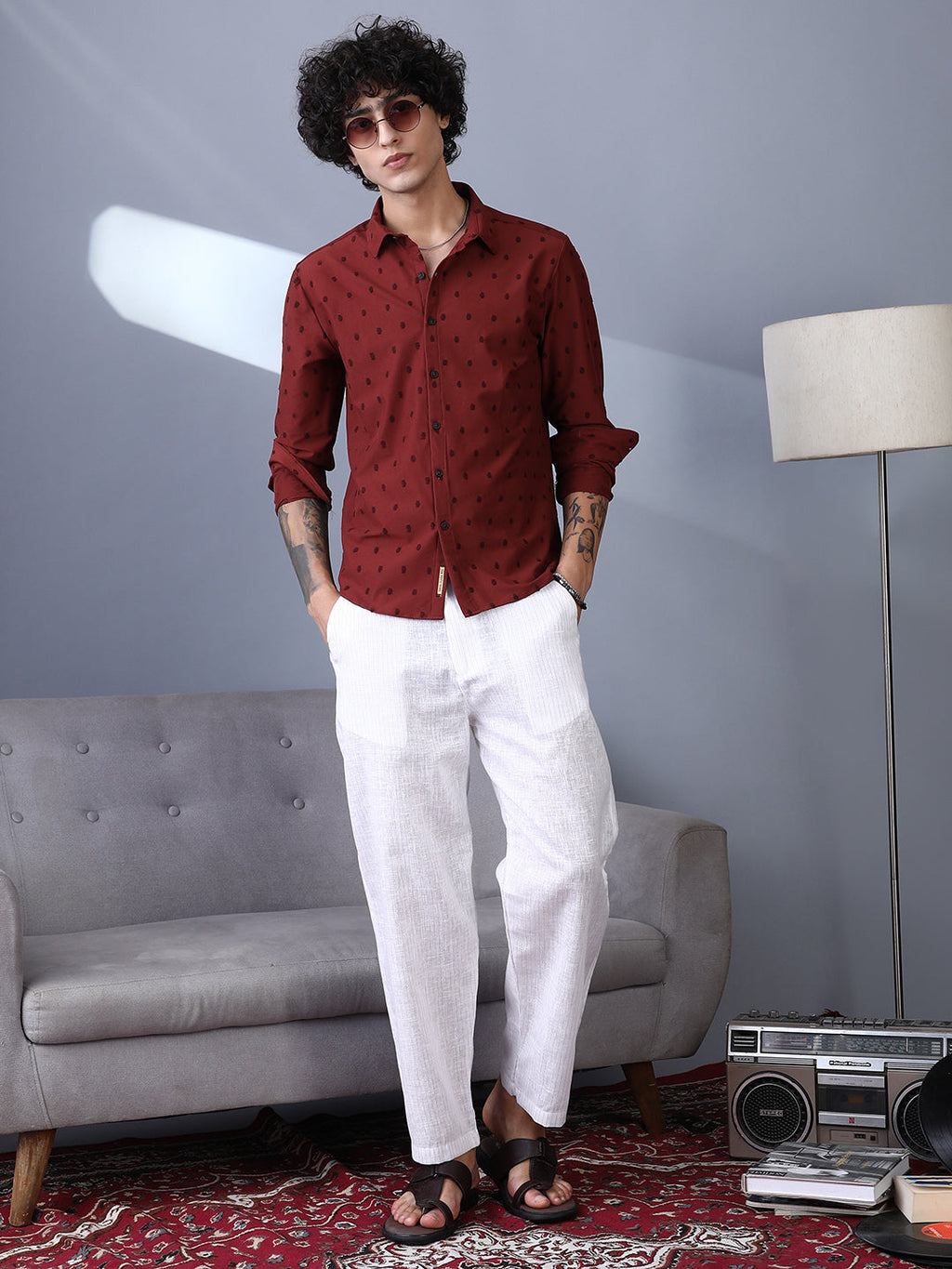 Polka-Tactile Shirt