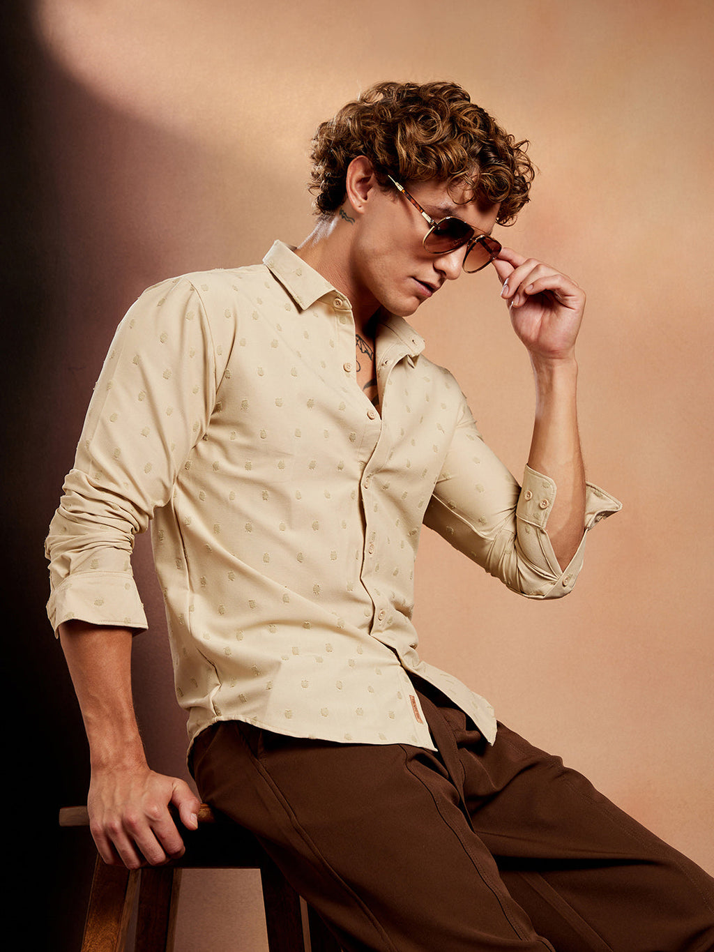 Polka-Tactile Shirt