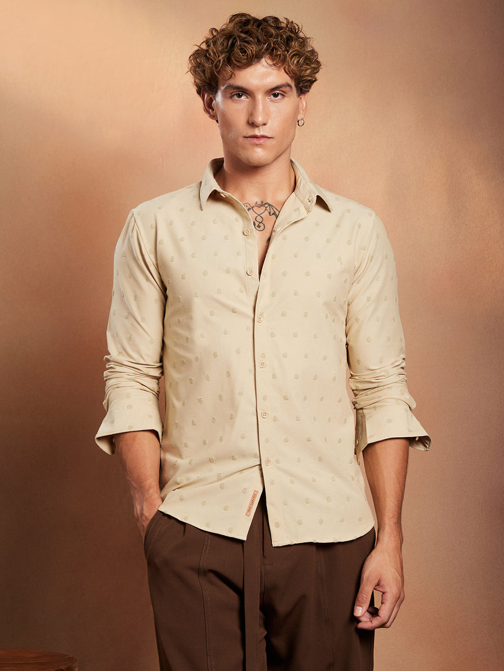 Polka-Tactile Shirt