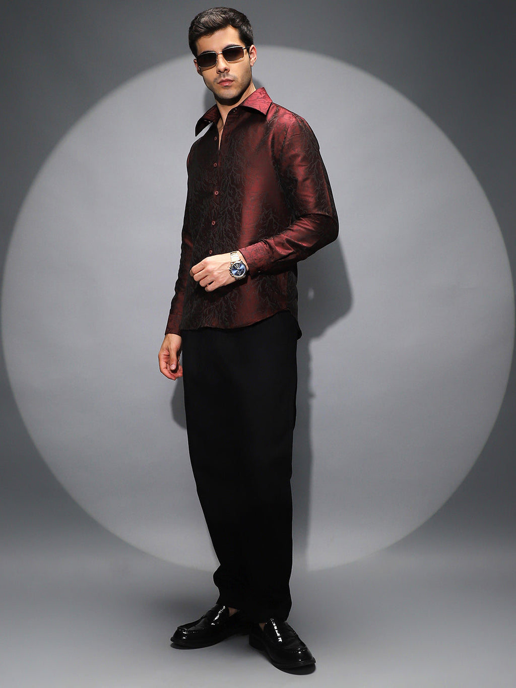 Foliage-Woven Shirt
