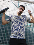 Abstract-Stroke Activewear T-Shirt