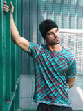 Contrast-Stroke Activewear T-Shirt