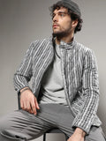 Halo Striped Quilted Jacket